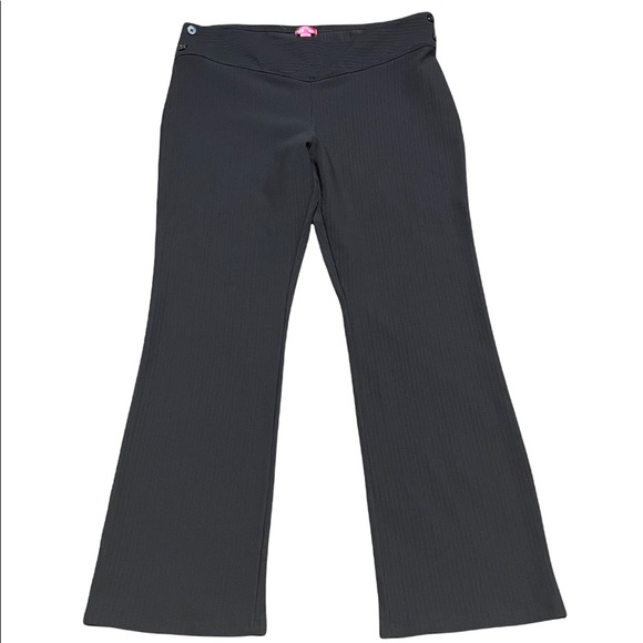 mix & co black stretch pants